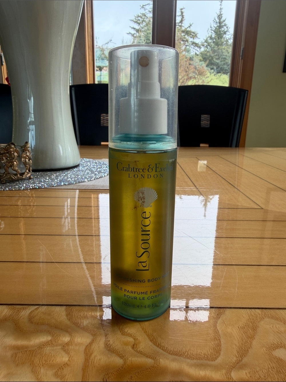 crabtree & evelyn la source body mist sprayed only 1x to make sure it works 4 oz
